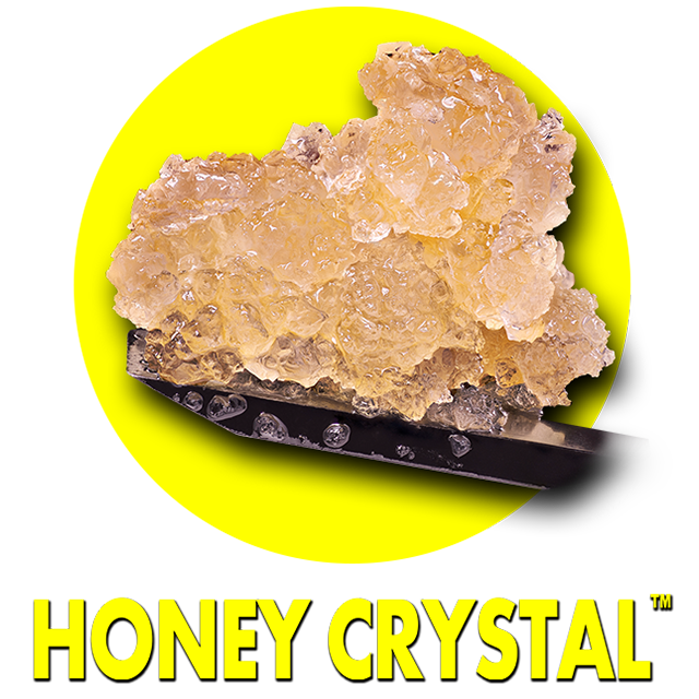 honey crystal