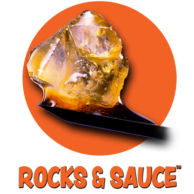 rocks and sauce