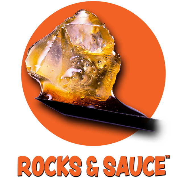 rocks and sauce